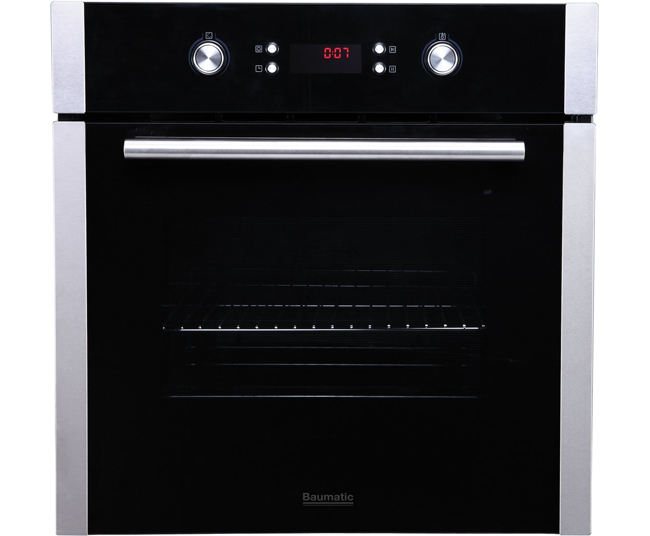 Baumatic B610MC Integrated Single Oven in Stainless Steel