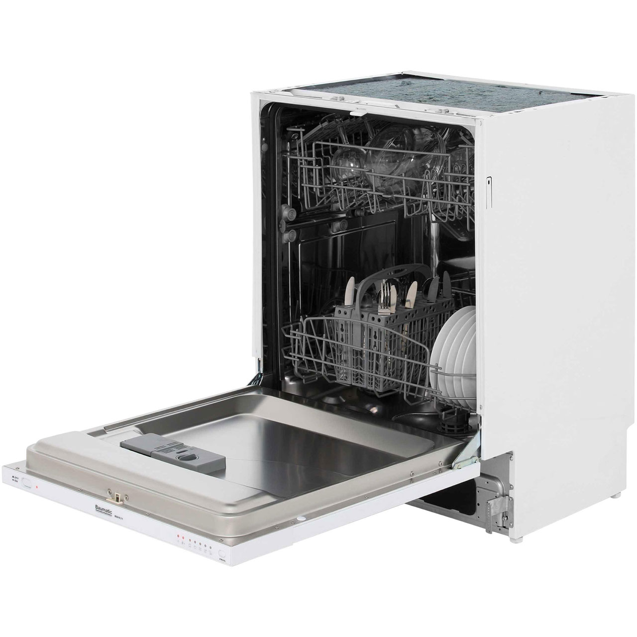 *Baumatic BDI631 Fully intergrated Dishwasher Built In White 98681 eBay