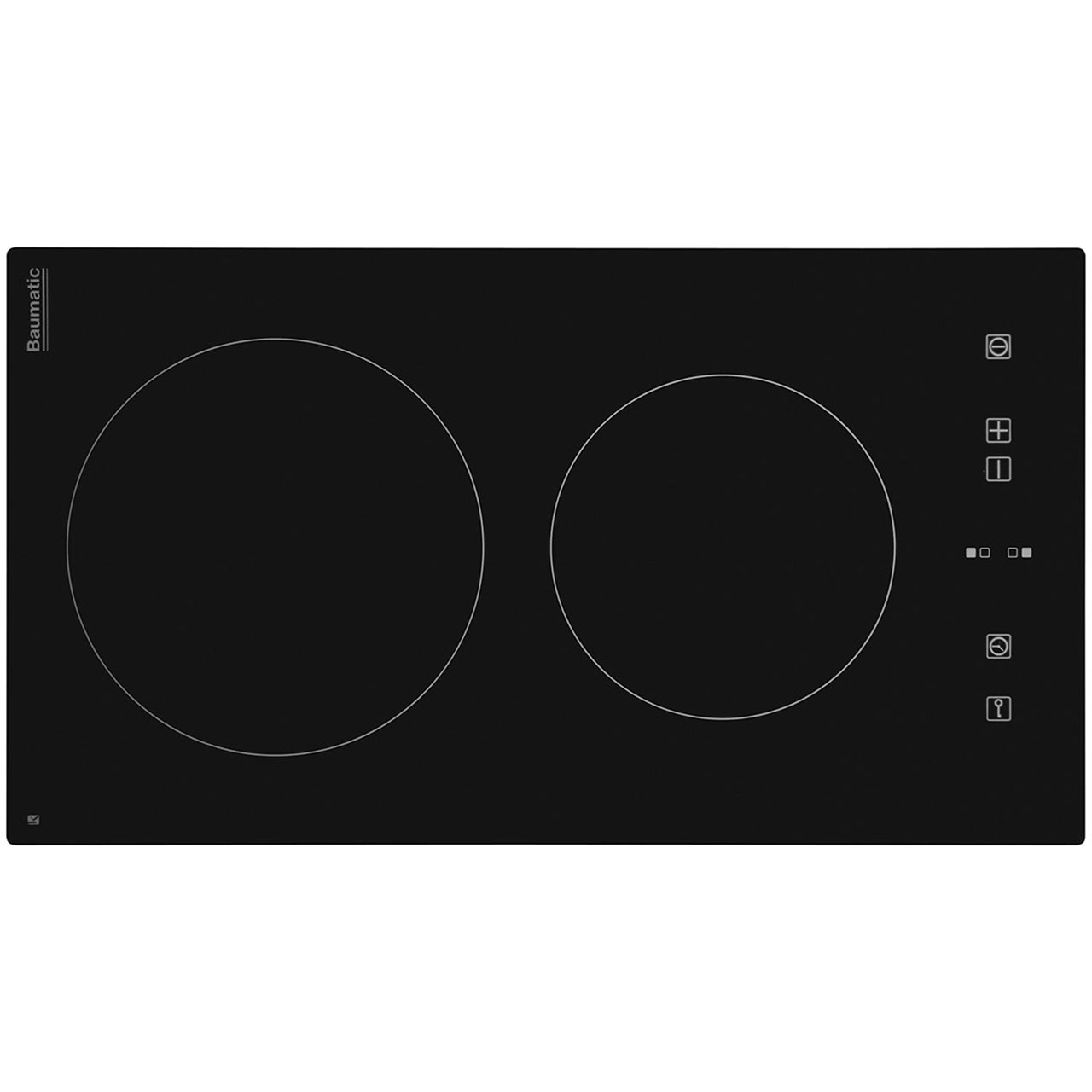 Baumatic BHC310 Integrated Electric Hob in Black
