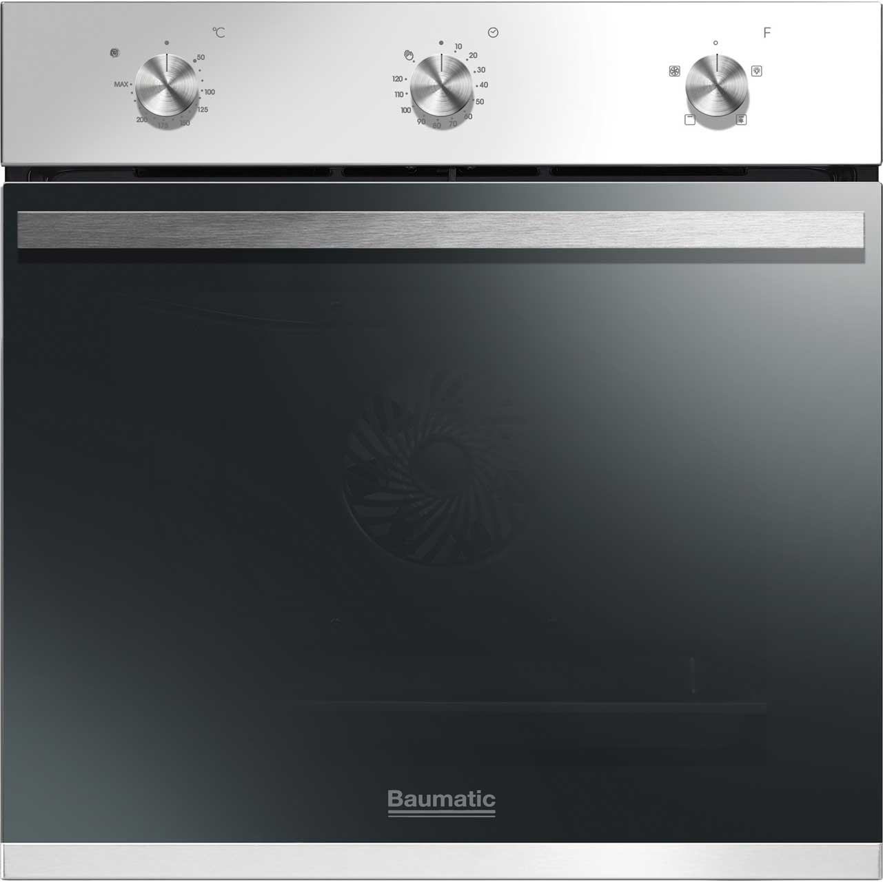Baumatic BOFM604W Integrated Single Oven in White