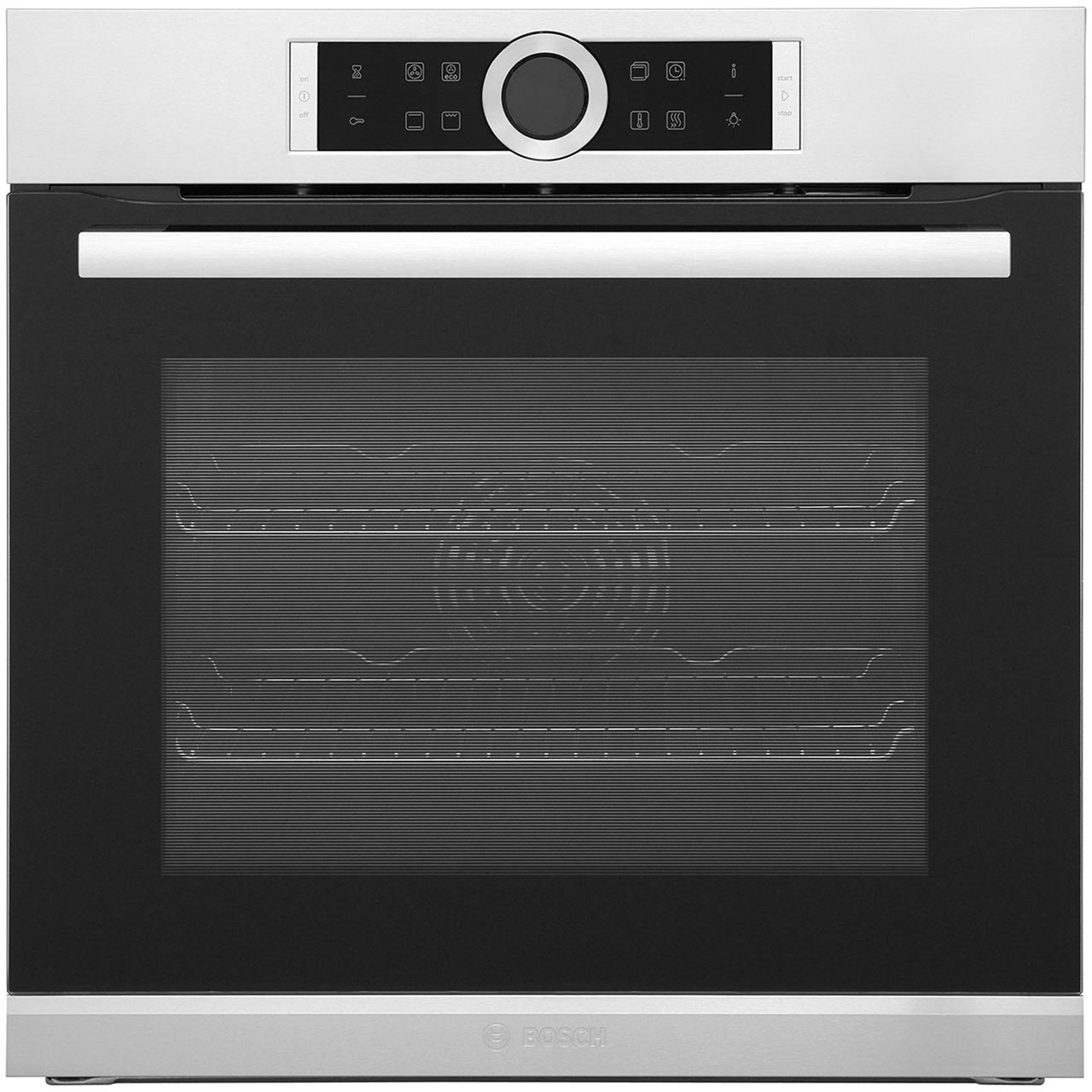 Bosch Serie 8 HBG632BS1B Integrated Single Oven in Stainless Steel