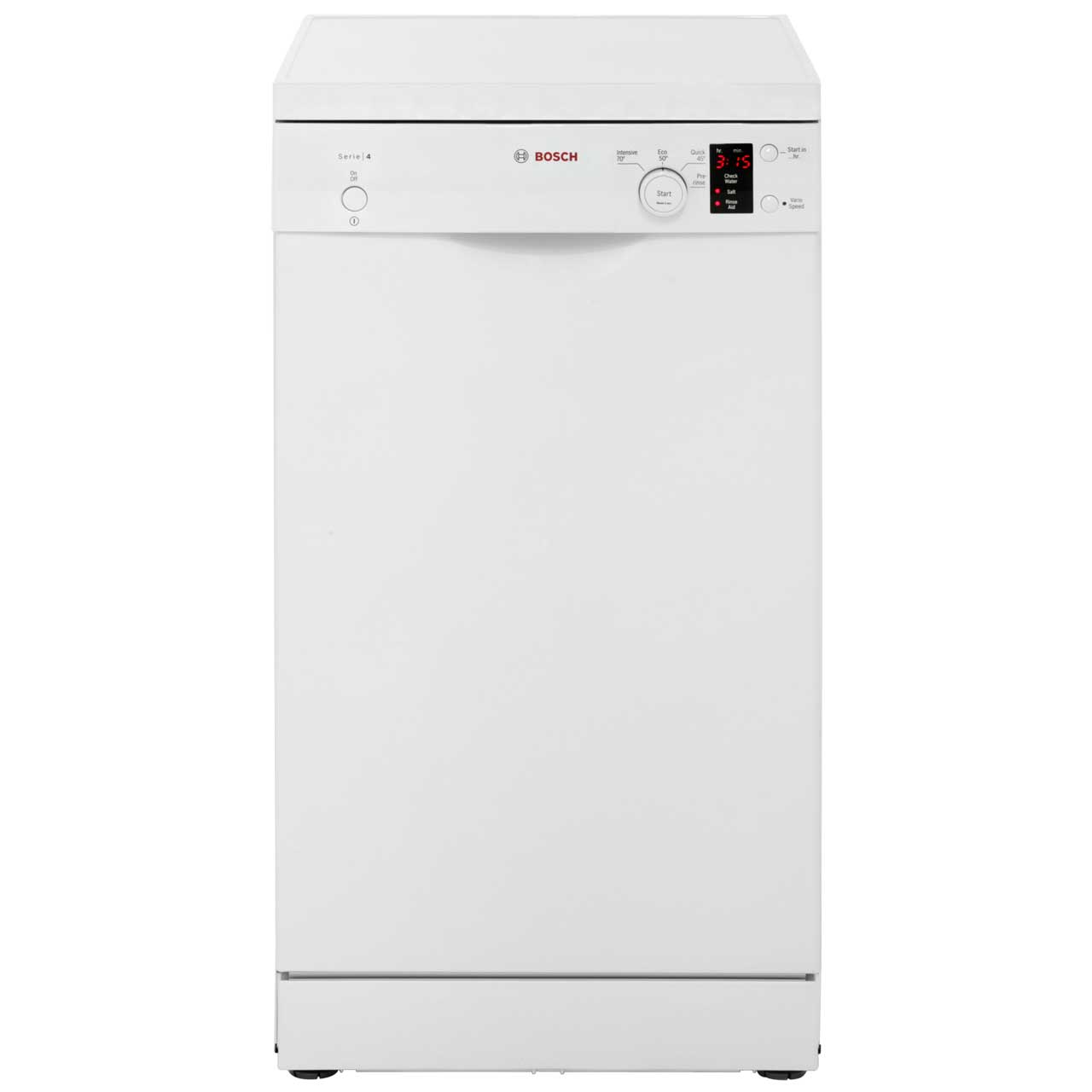 Bosch Serie 4 SPS40E12GB Free Standing Slimline Dishwasher in White