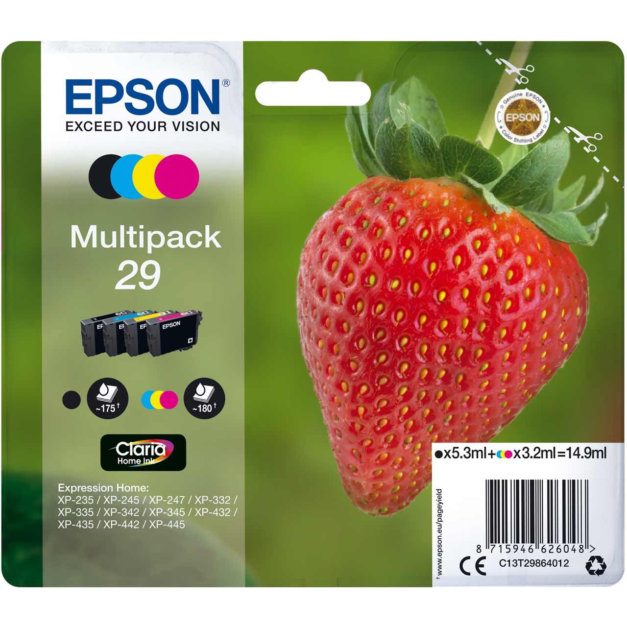 Epson Multipack Colours Claria Home Ink Cartridge Review