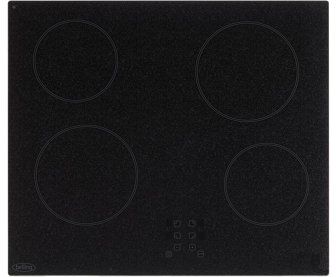 Belling CH60T Integrated Electric Hob in Granite Effect