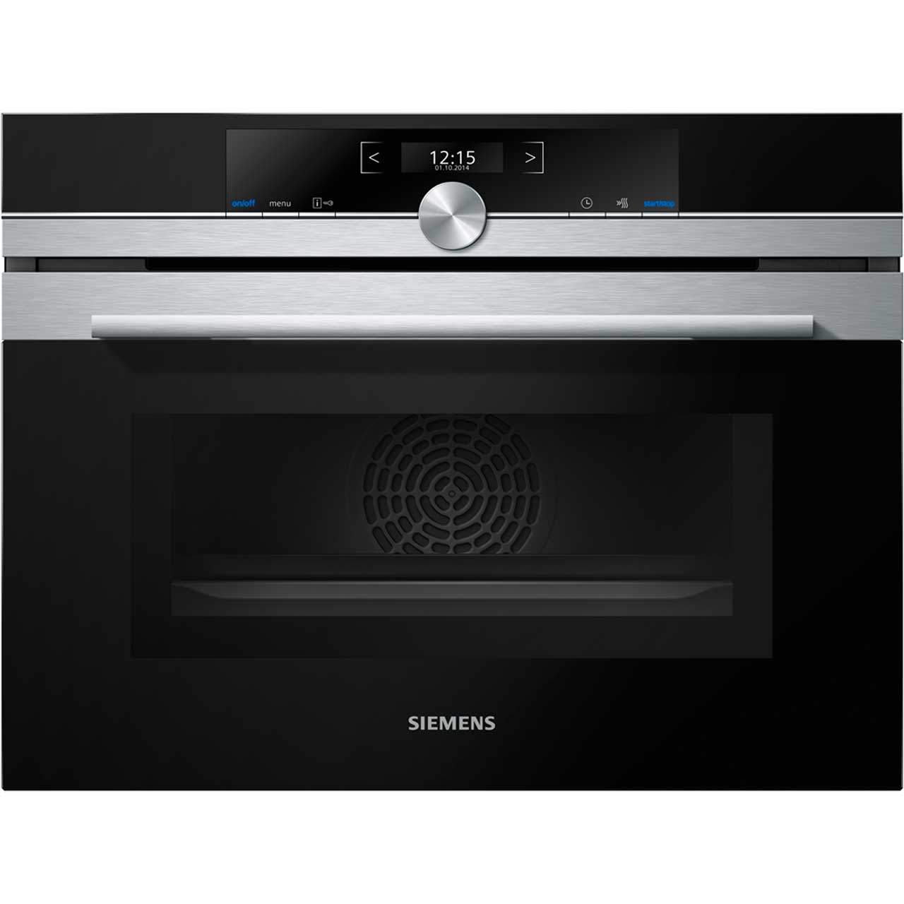 Siemens IQ-700 CM633GBS1B Integrated Microwave Oven in Stainless Steel