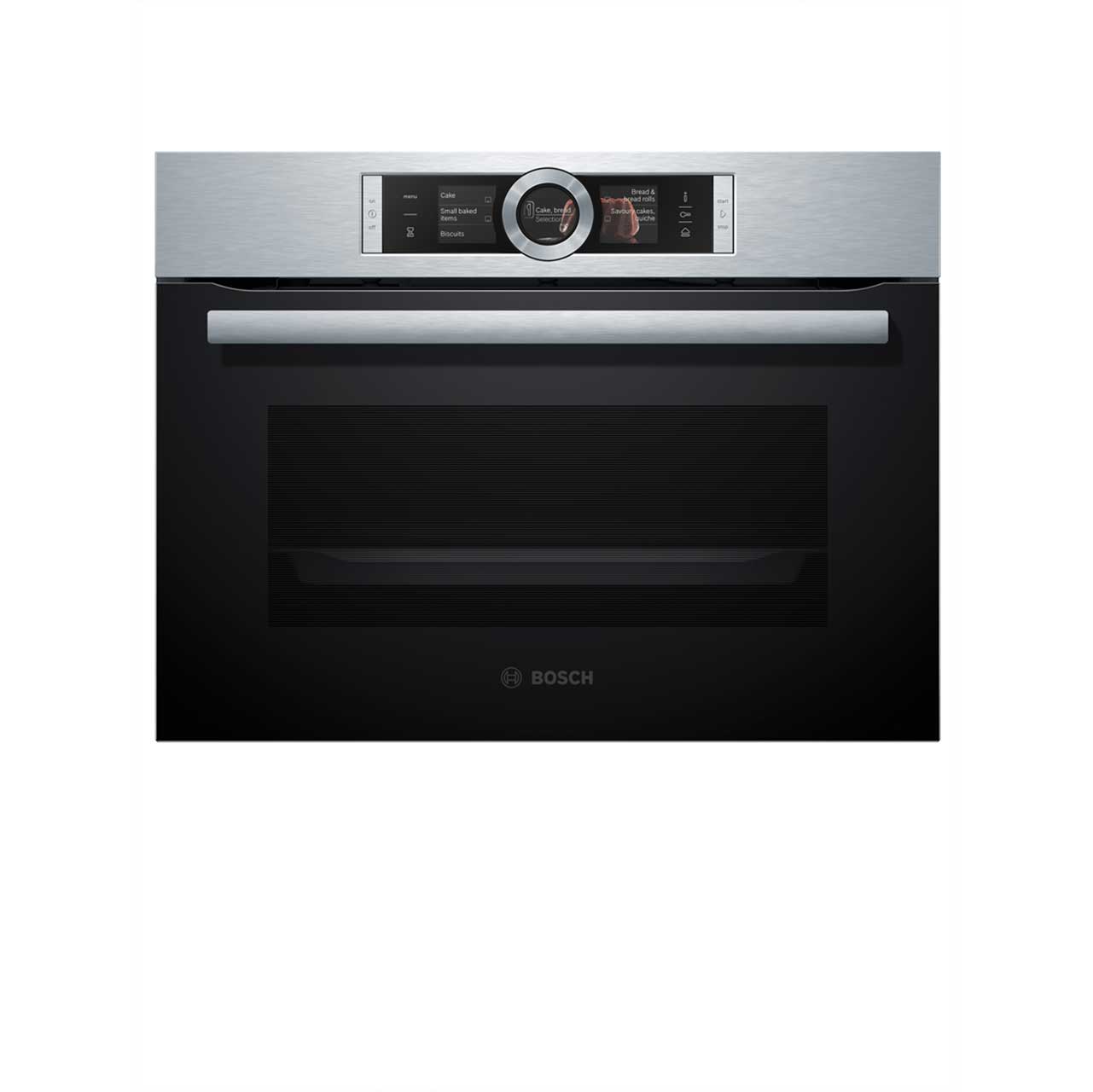 Bosch Serie 8 CDG634BS1B Integrated Steam Oven in Stainless Steel