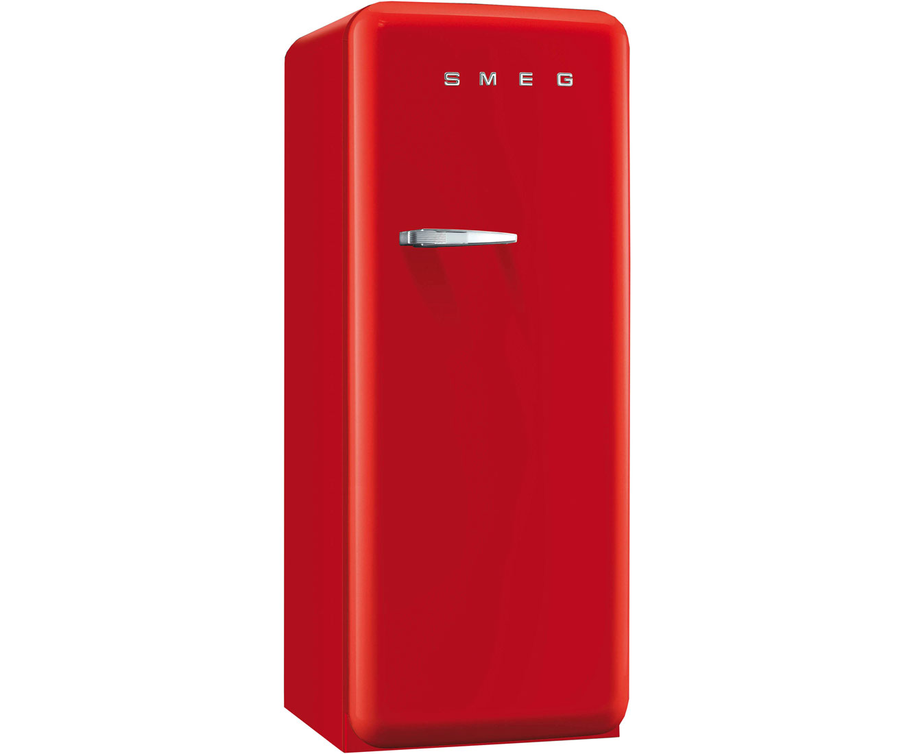 Smeg Right Hand Hinge CVB20RR1 Free Standing Freezer in Red