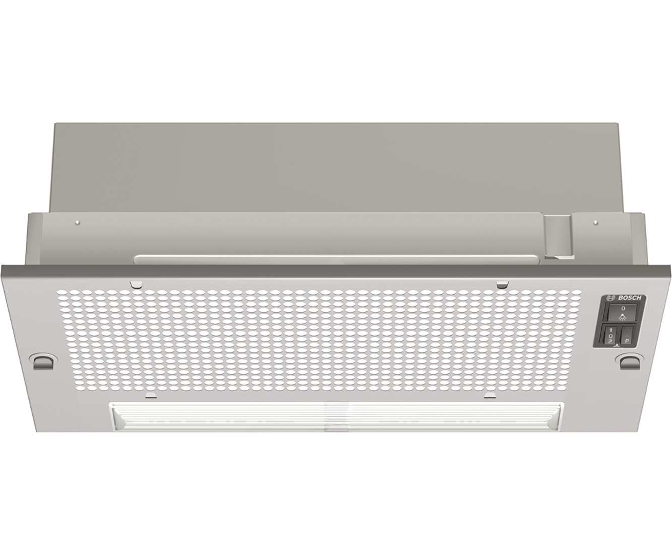 Bosch Serie 4 DHL535BGB Integrated Cooker Hood in Silver Grey