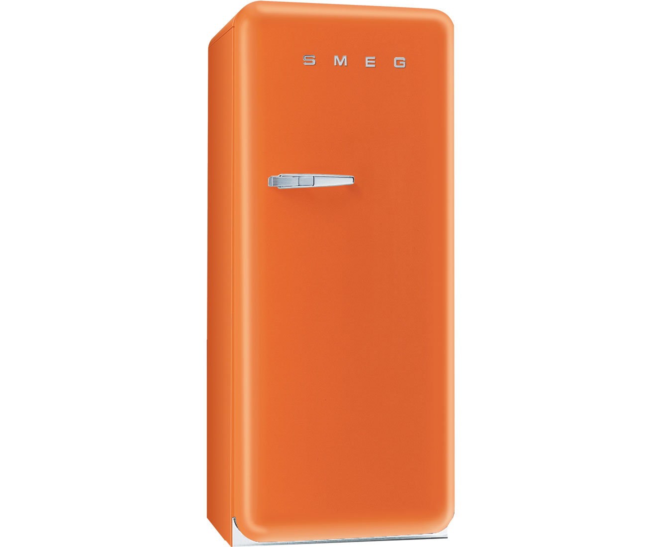 Smeg Right Hand Hinge FAB28QO1 Free Standing Refrigerator in Orange
