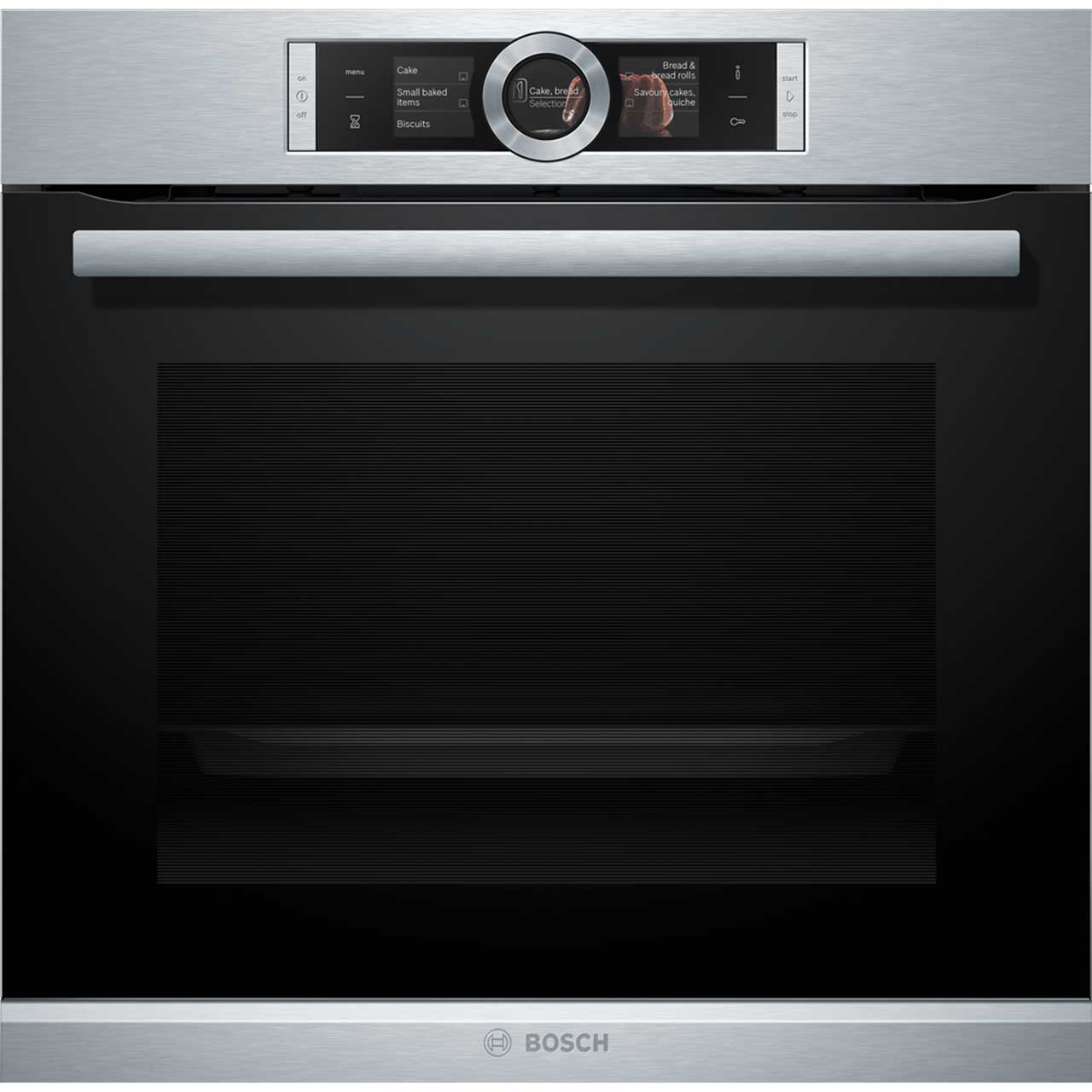 Bosch Serie 8 HBG656RS1B Integrated Single Oven in Stainless Steel