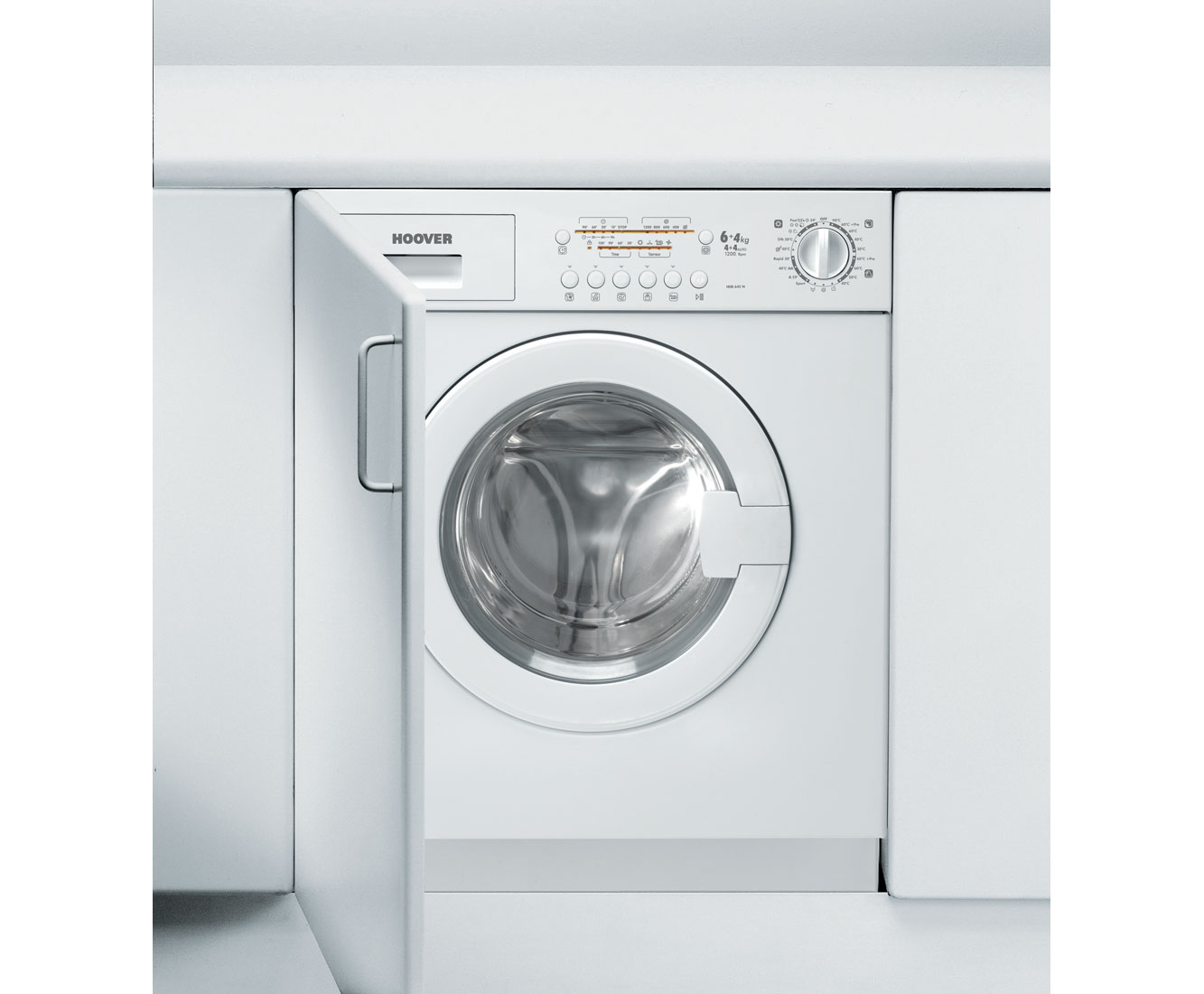 Hoover HDB642N Integrated Washer Dryer in White