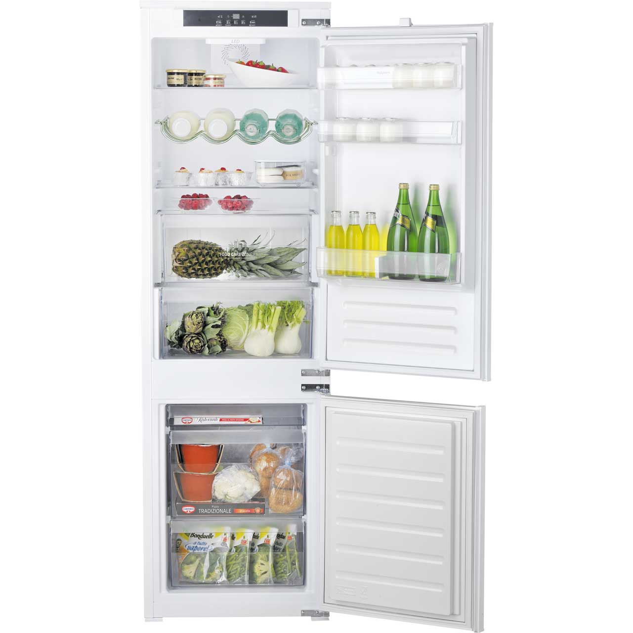 Hotpoint HM7030ECAA Integrated Fridge Freezer in White