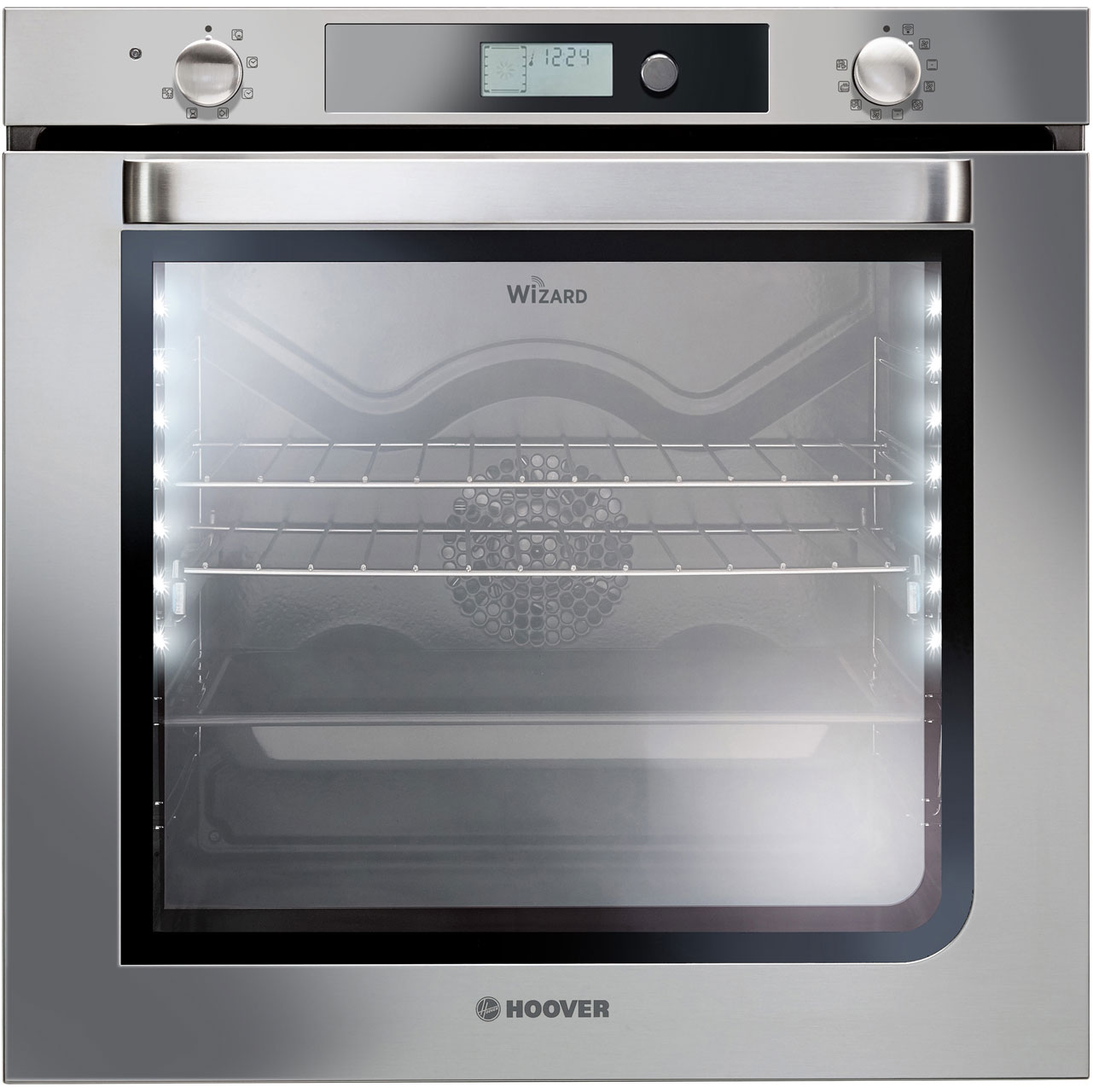 Hoover Wizard HO786VX Integrated Single Oven in Stainless Steel