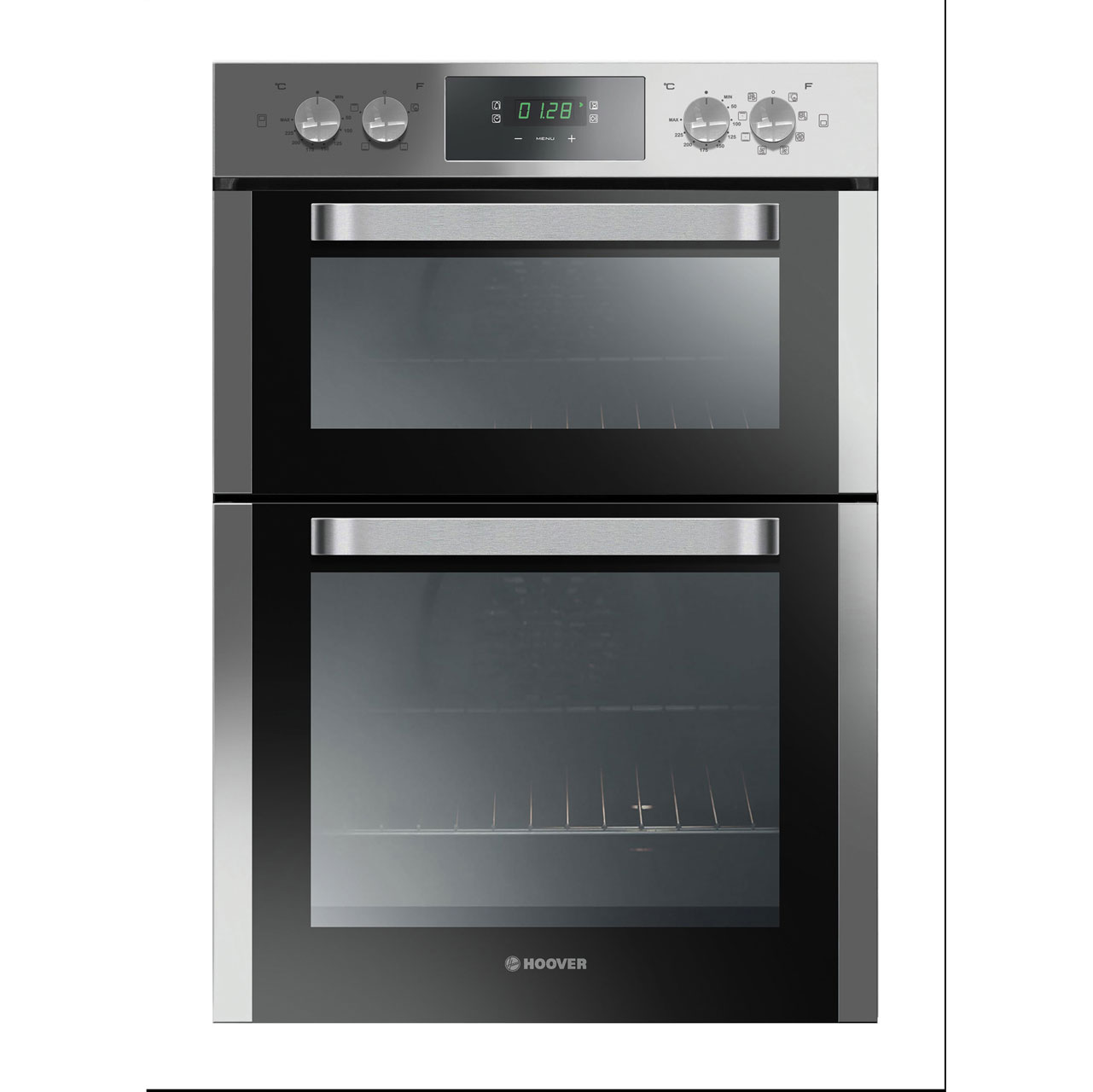 Hoover HO9D337IN Integrated Double Oven in Stainless Steel