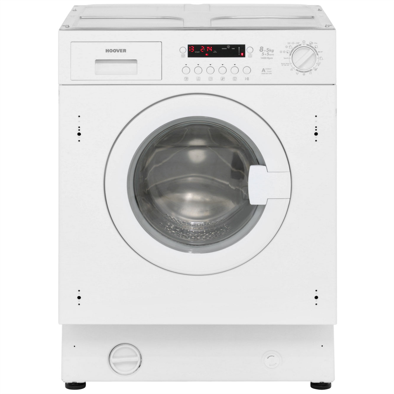 Hoover HDB854DN/1 Integrated Washer Dryer in White