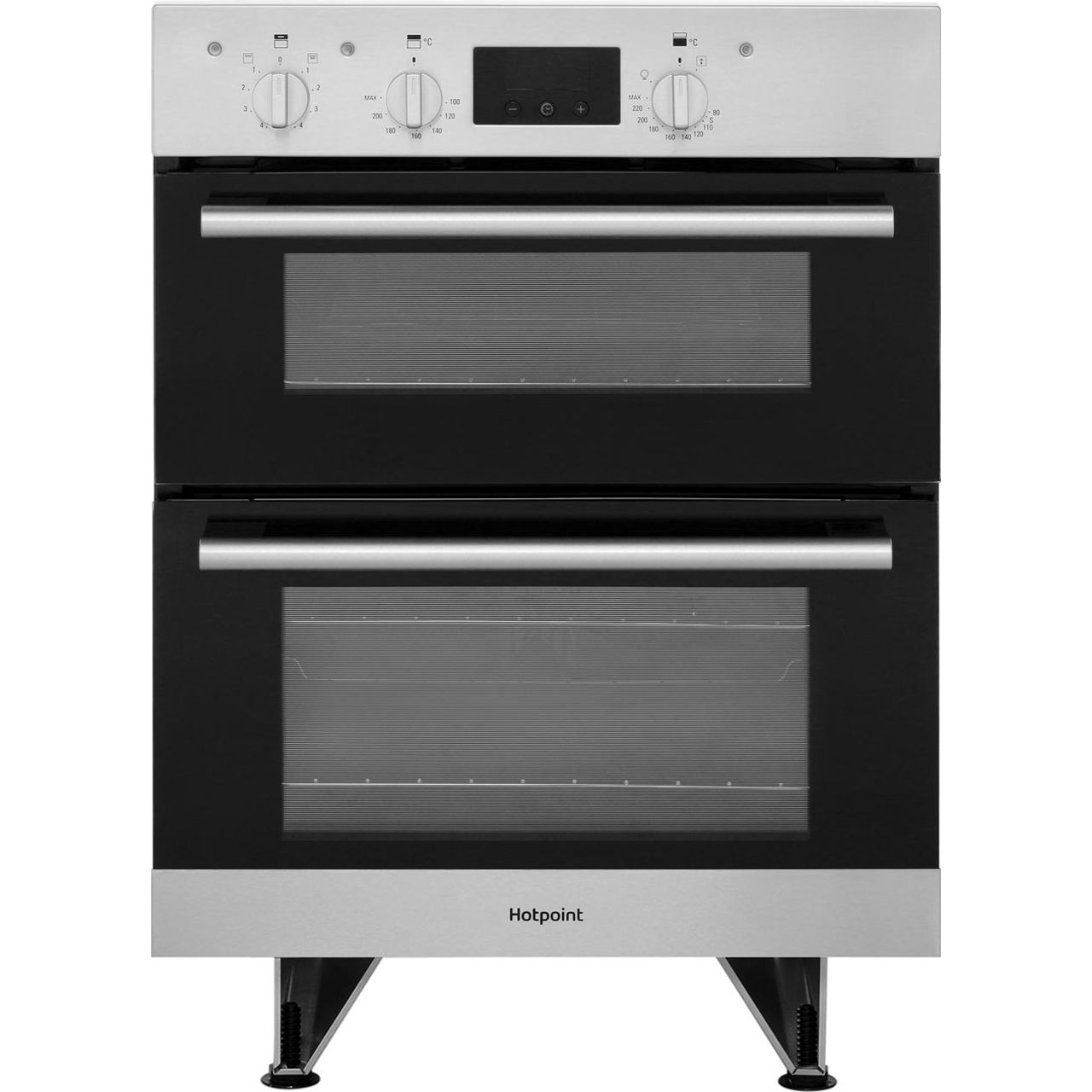 Hotpoint Class 2 DU2540IX Built Under Double Oven in Stainless Steel
