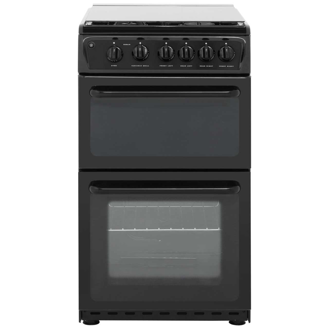 Hotpoint HAGL51K Free Standing Cooker in Black