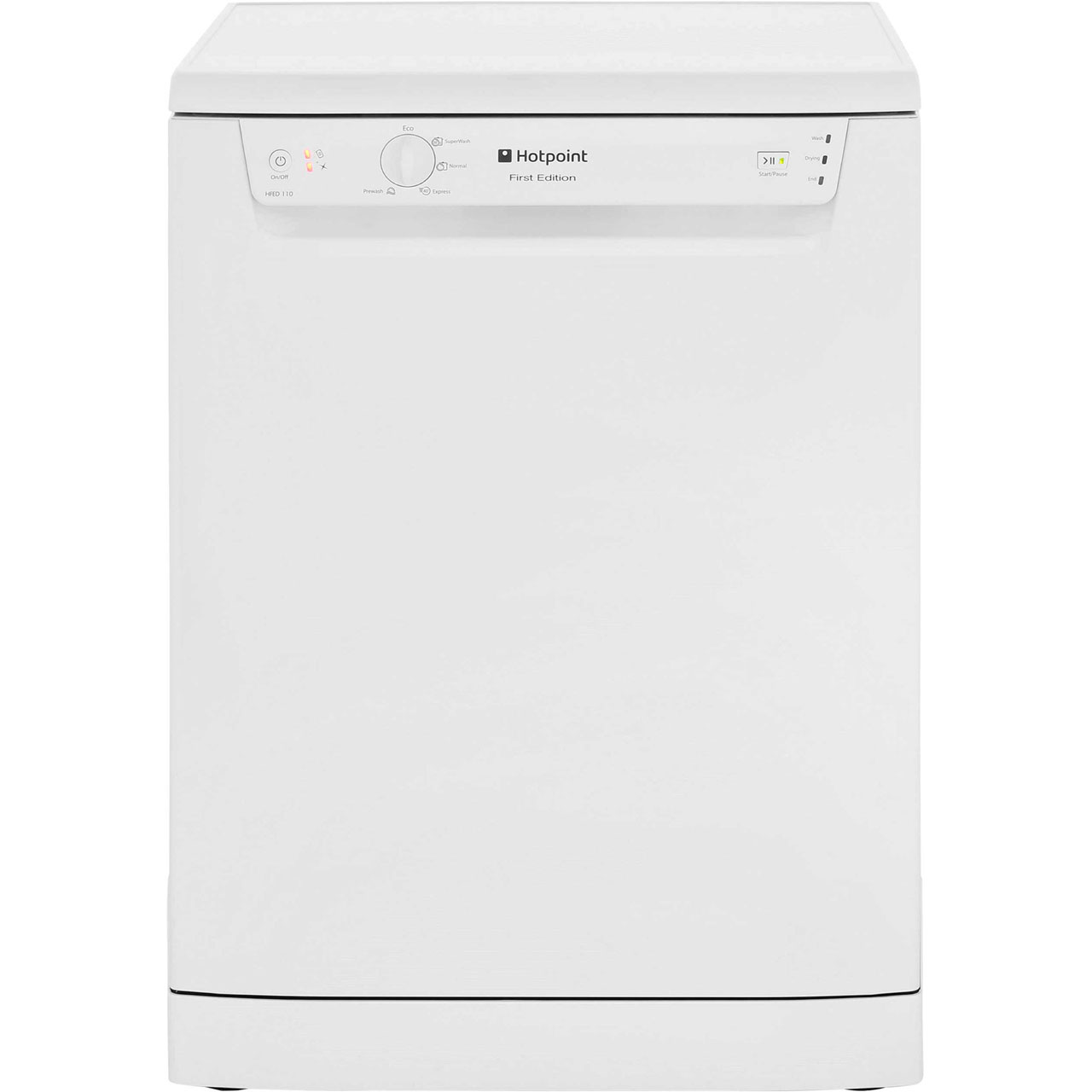 Hotpoint First Edition HFED110P Free Standing Dishwasher in White