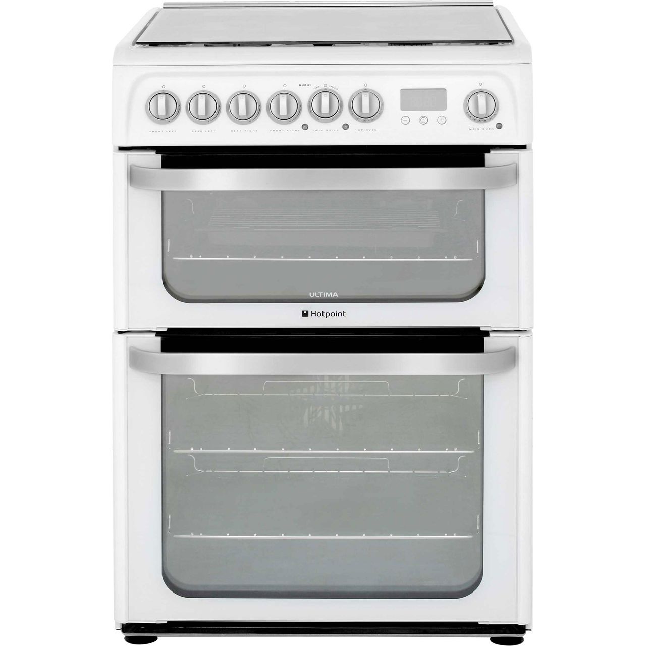 Hotpoint HUD61PS Free Standing Cooker in White