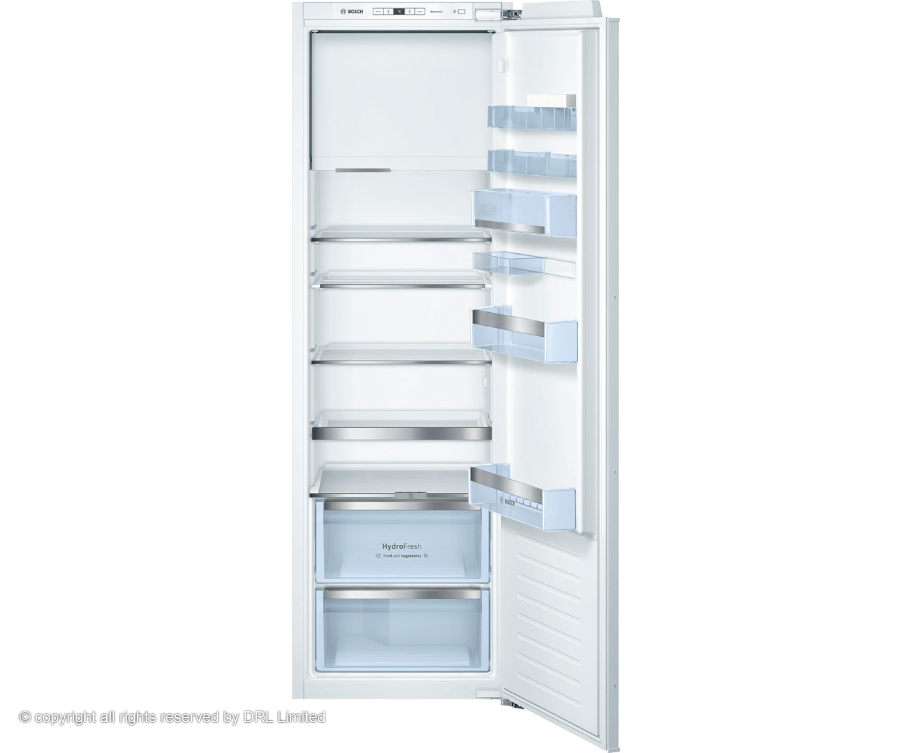 Bosch Serie 6 KIL82AF30G Integrated Refrigerator in White