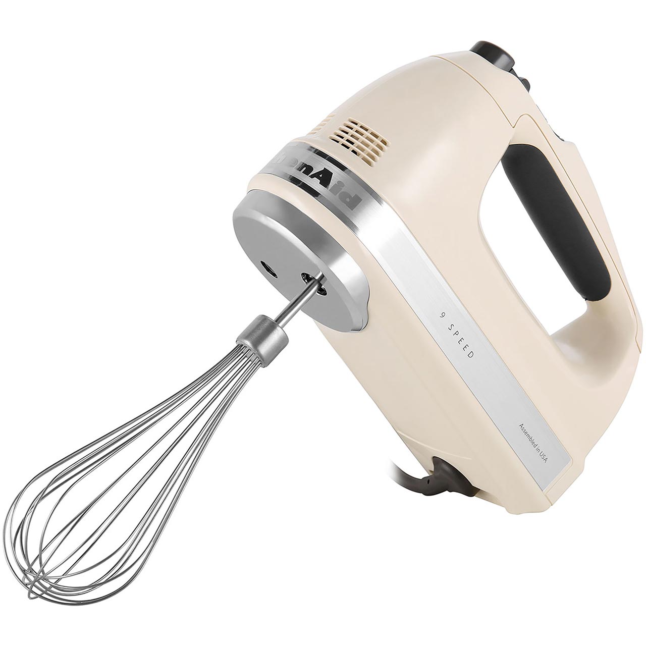 KitchenAid 5KHM9212BCU Hand Mixer with 3 Accessories - Contour Silver KitchenAid 5KHM9212BCU Hand Mixer with 3 Accessories - Contour Silver