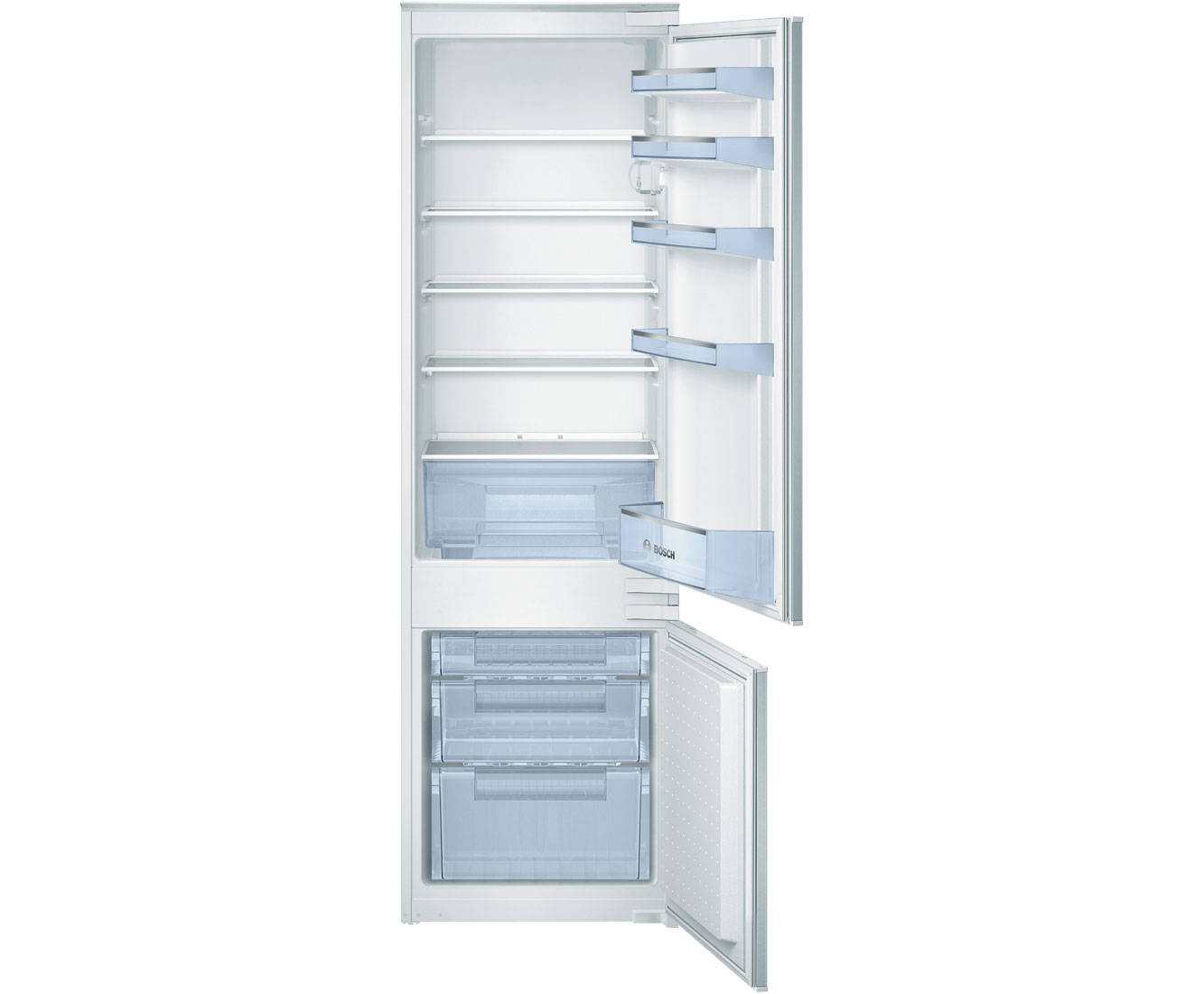 Bosch Serie 4 KIV38X22GB Integrated Fridge Freezer in White