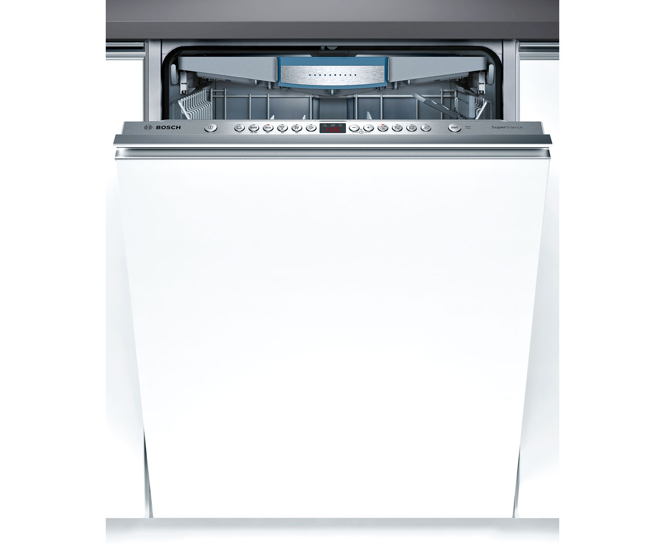 Bosch Serie 6 SBV69M00GB Integrated Dishwasher in Brushed Steel