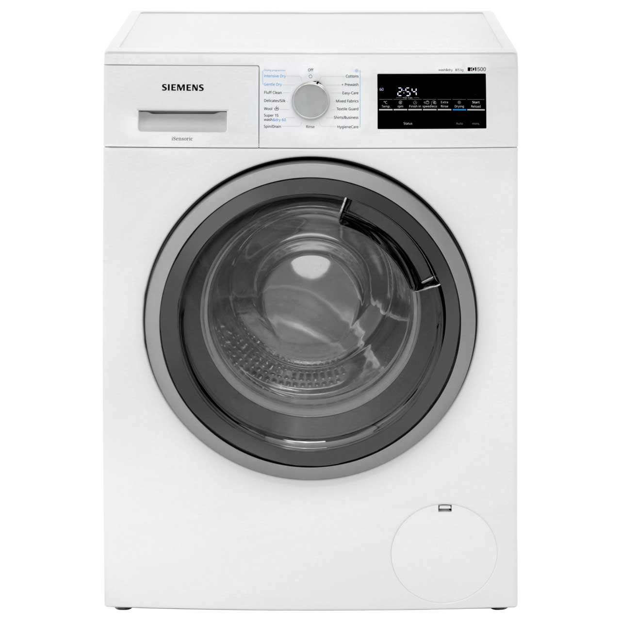Siemens IQ-500 WD15G421GB Free Standing Washer Dryer in White