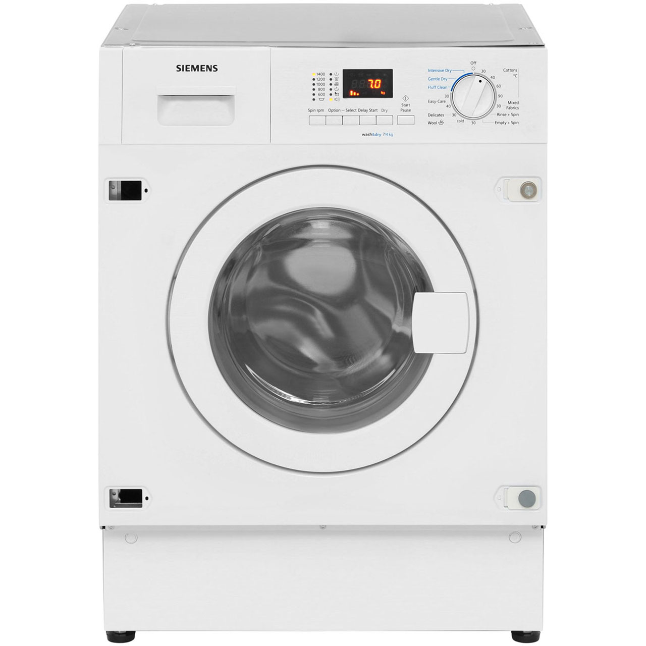 Siemens IQ-300 WK14D321GB Integrated Washer Dryer in White