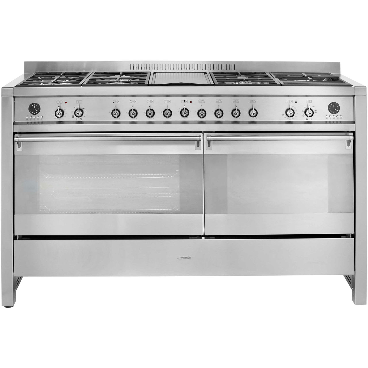Smeg Opera A28 Free Standing Range Cooker in Stainless Steel Smeg