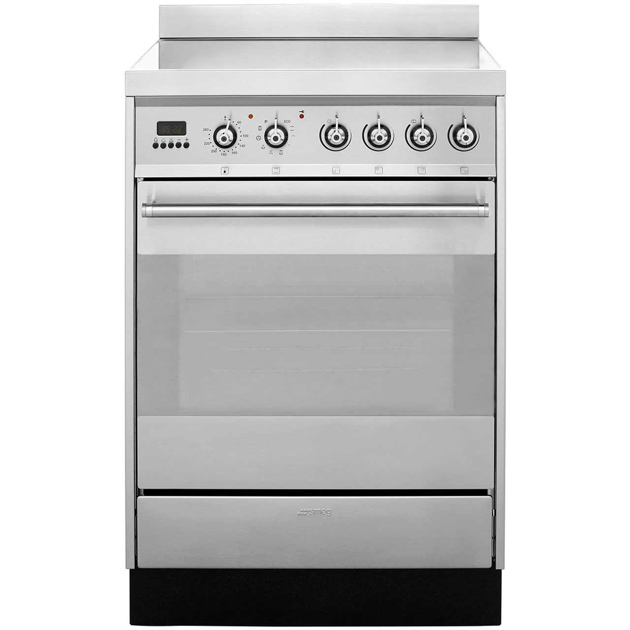 Smeg Symphony SY6CPX8 Free Standing Cooker in Stainless Steel