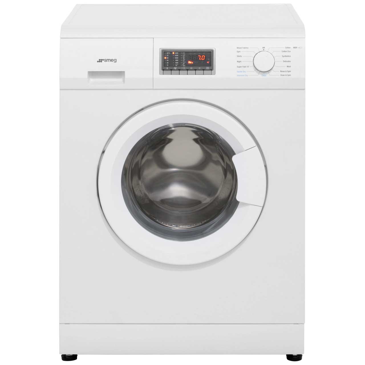Smeg WDF14C7 Free Standing Washer Dryer in White