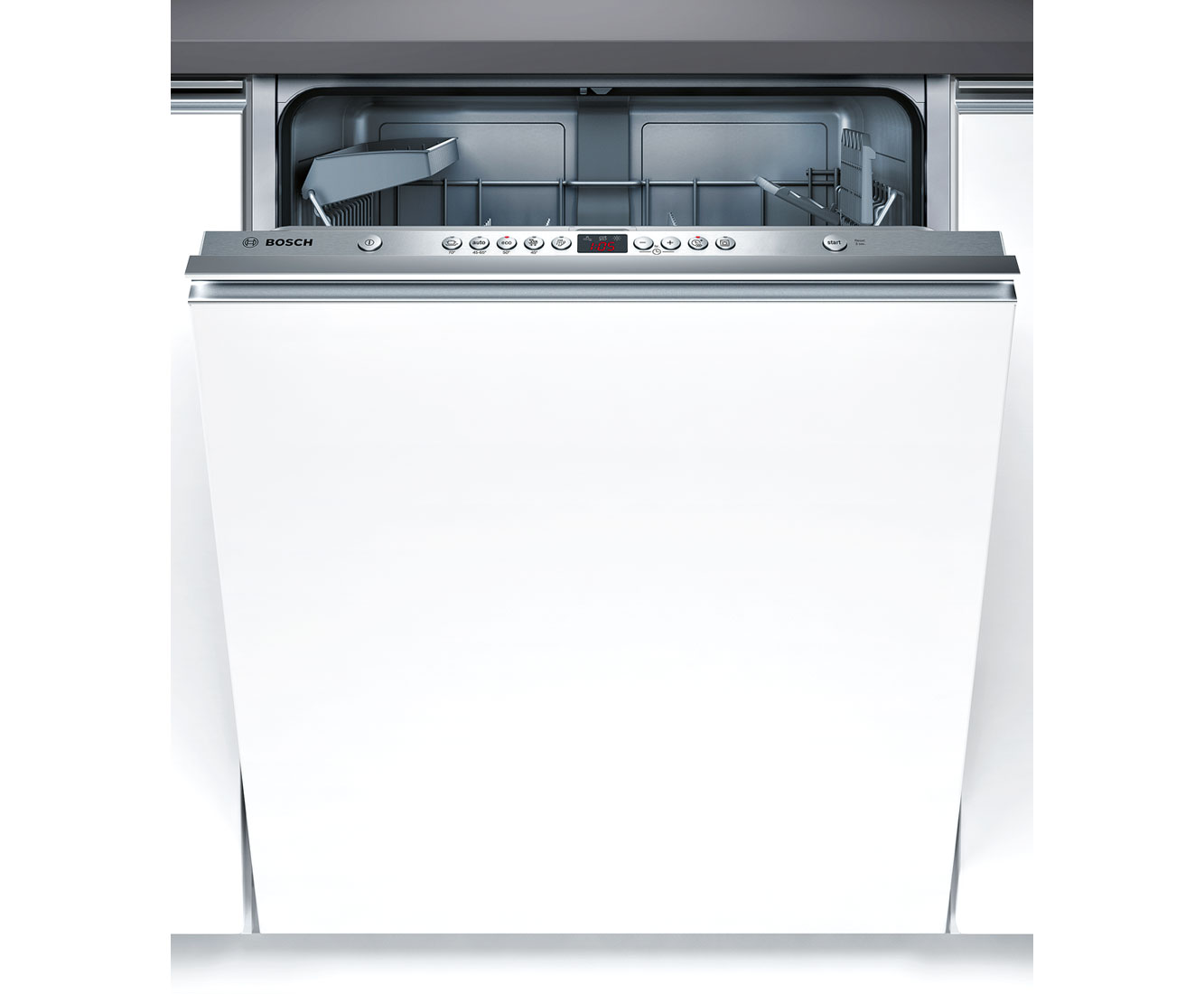Bosch Serie 6 SMV53M10GB Integrated Dishwasher in Brushed Steel