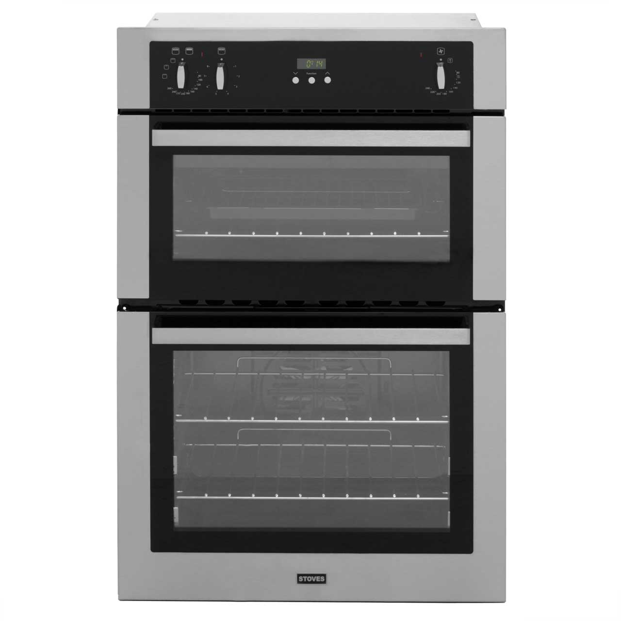 Stoves SGB900PS Integrated Double Oven in Stainless Steel Stoves