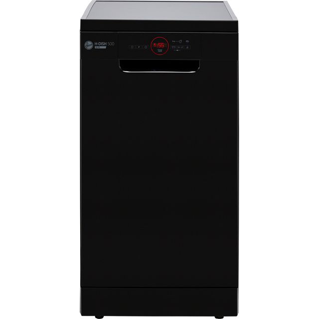 Hoover H-DISH 300 HDPH2D1049B Slimline Dishwasher - Black - E Rated