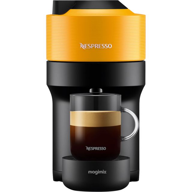 Nespresso by Magimix Vertuo POP 11735 Pod Coffee Machine - Mango Yellow