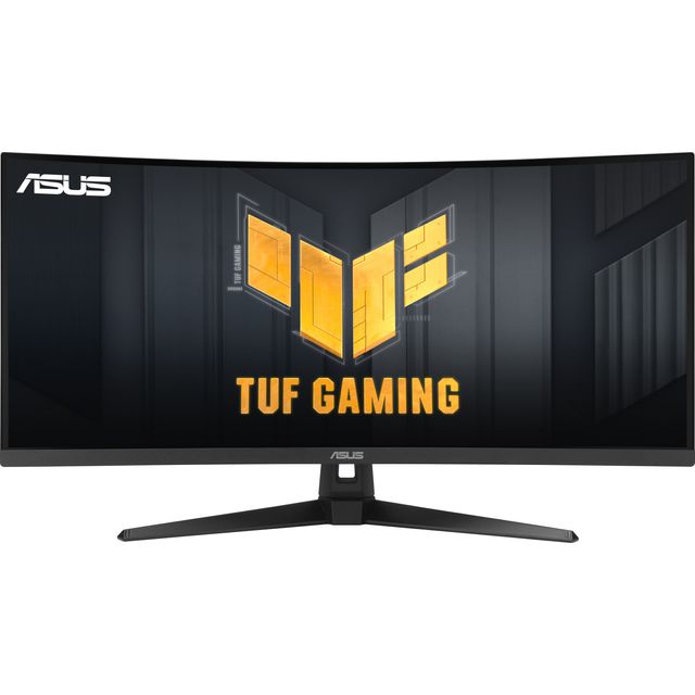 ASUS TUF Gaming VG34VQ3B 34 UltraWide Quad HD Curved Gaming Monitor with AMD FreeSync - Black