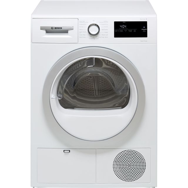 Bosch Series 4 WTH85223GB 8Kg Heat Pump Tumble Dryer - White - A++ Rated