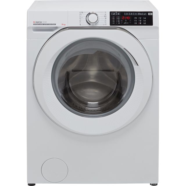 Hoover H-WASH 500 HW49AMC/1 Wifi Connected 9Kg Washing Machine with 1400 rpm - White - A Rated