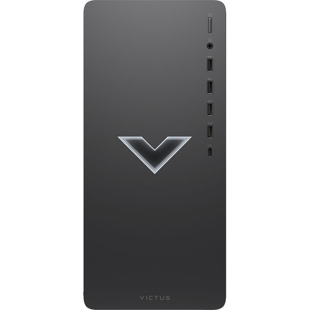 HP Victus TG02-0035na Gaming Tower - NVIDIA GeForce RTX 3050, AMD Ryzen 5, 512 GB SSD - Mica Silver