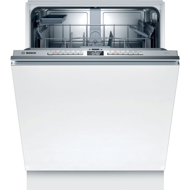 Bosch Series 4 SMV4HAX40G Wifi Connected Fully Integrated Standard Dishwasher - Grey Control Panel with Fixed Door Fixing Kit - D Rated