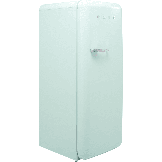Smeg Right Hand Hinge FAB28RPG5 Fridge with Ice Box - Pastel Green - D Rated