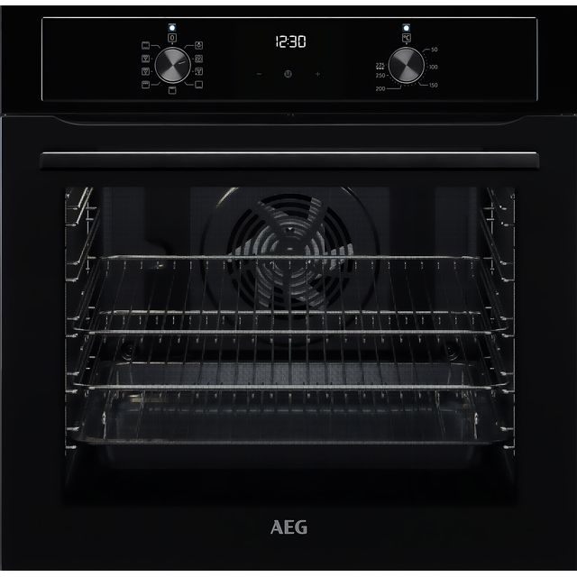 AEG 3000 SurroundCook BCX33501KB Built In Electric Single Oven - Black - A Rated