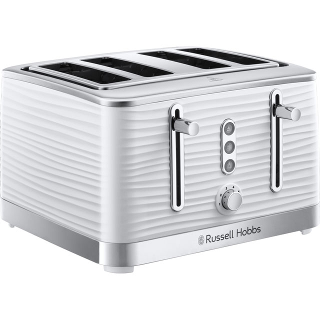 Russell Hobbs Inspire 24380 4 Slice Toaster - White
