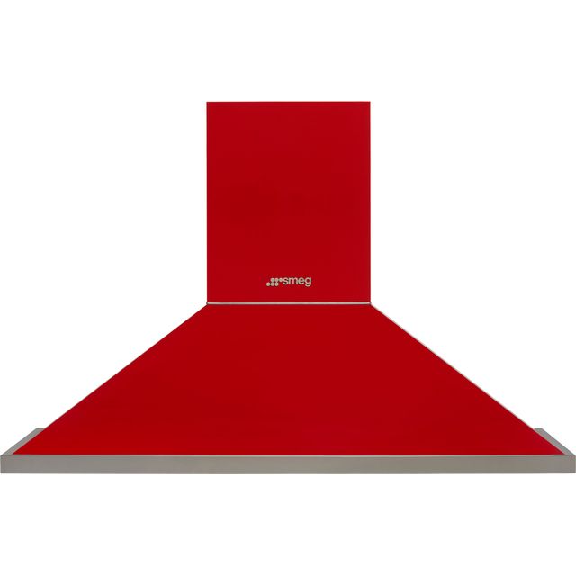 Smeg Portofino KPF12RD 120 cm Chimney Cooker Hood – Red