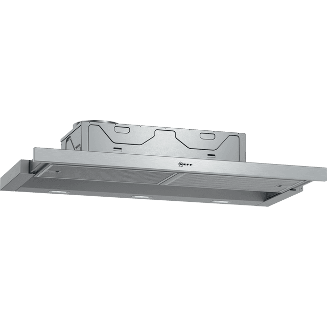 NEFF D49ED22N1B 90 cm Telescopic Cooker Hood – Silver – A Rated