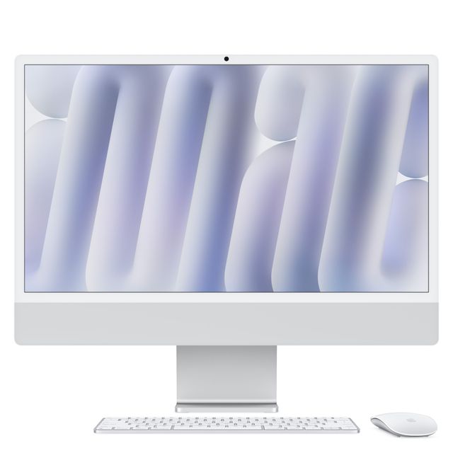 Apple iMac 24, M4, 10-Core GPU, 256GB - 2024 - Silver