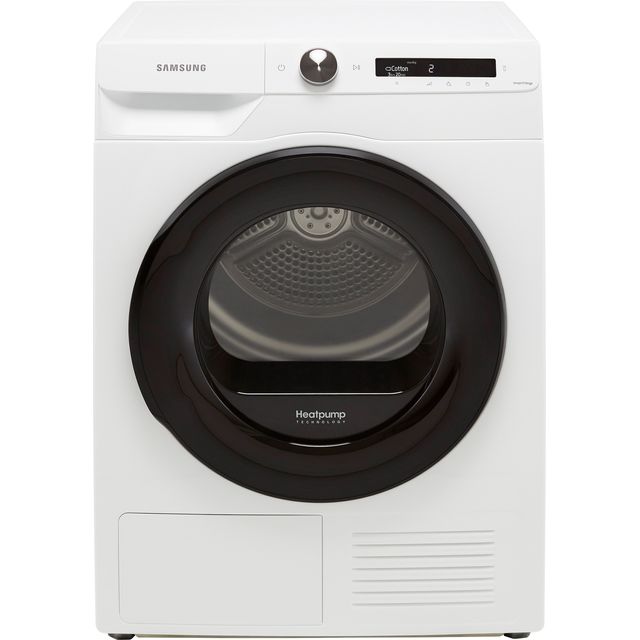 Samsung Series 5+ OptimalDry™ DV80T5220AW Wifi Connected 8Kg Heat Pump Tumble Dryer – White – A+++ Rated