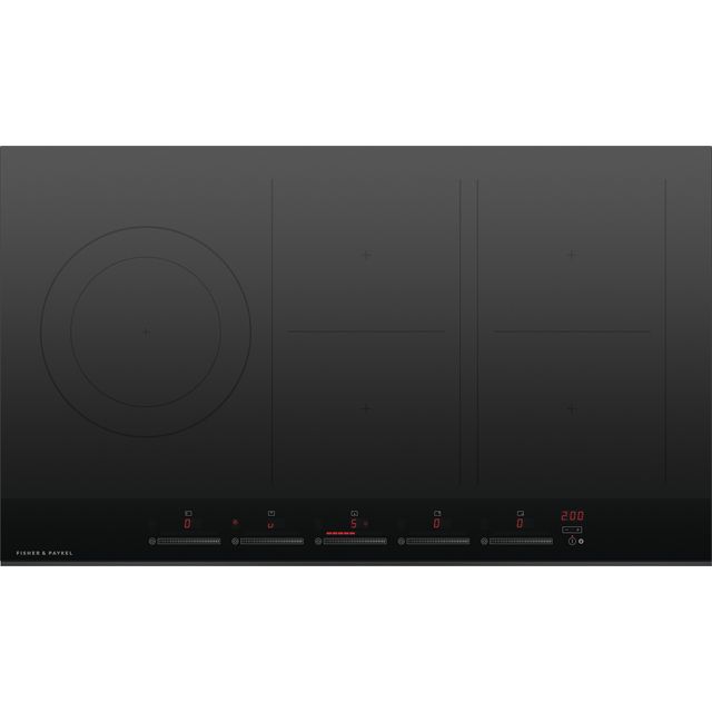 Fisher & Paykel Series 7 CI905DTB4 Induction Hob – Black – For Ducted/Recirculating Ventilation