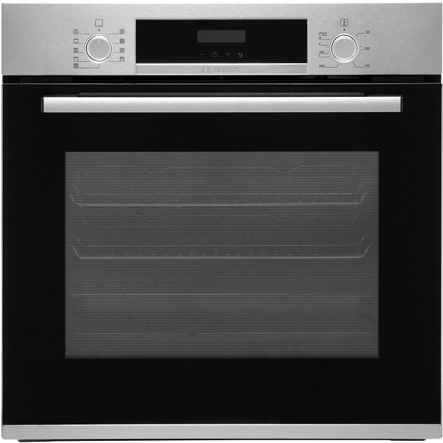 Bosch Series 4 HBS573BS0B Built In Electric Single Oven and Pyrolytic Cleaning - Stainless Steel - A Rated